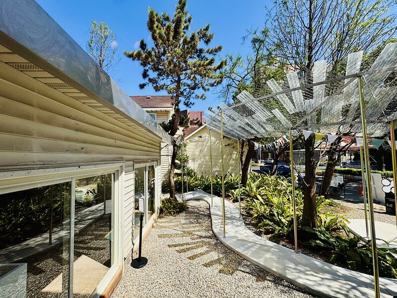 桃園市|龜山區|龜山植藝實驗所:慢活森林裡的藝文饗宴,讓你一秒愛上森林系生活。(龜山新地標/桃園老屋/RëBORN CAFE泳池咖啡廳)