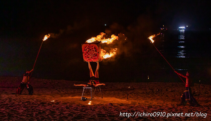 新北市金山區【新北活動】2024北海夜金閃閃-北海潮與火│金山中角灣衝浪基地沙灘區│交通‧公車‧台灣好行│如何拍火舞‧拍攝