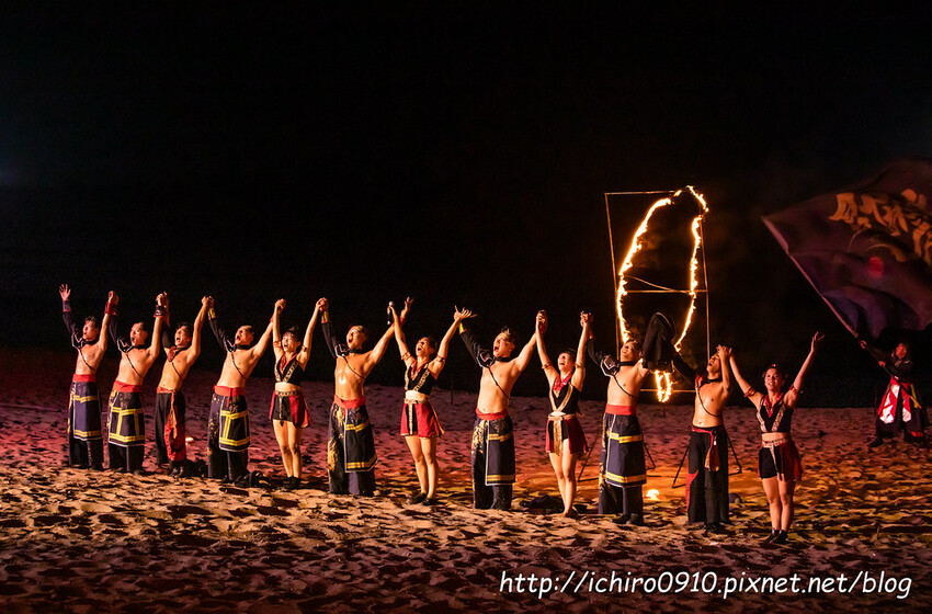 新北市金山區【新北活動】2024北海夜金閃閃-北海潮與火│金山中角灣衝浪基地沙灘區│交通‧公車‧台灣好行│如何拍火舞‧拍攝