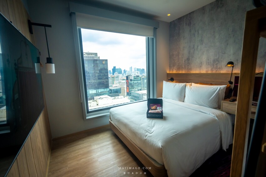 泰國【泰國曼谷住宿推薦】MOXY BANGKOK RATCHAPRASONG ～曼谷全新開幕的時尚飯店，近BTS Siam站去四面佛、水門