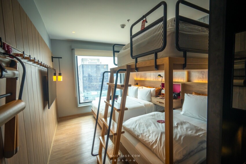 泰國【泰國曼谷住宿推薦】MOXY BANGKOK RATCHAPRASONG ～曼谷全新開幕的時尚飯店，近BTS Siam站去四面佛、水門