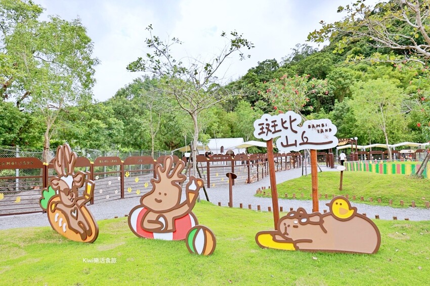 宜蘭縣宜蘭市宜蘭斑比山丘Bambi Land｜冬山親子景點必訪小奈良餵食鹿鹿好療癒，鹿鹿抽愛情籤詩～好拍也好玩！