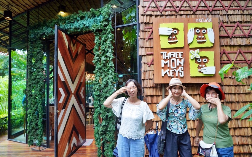 普吉島超人氣三隻猴子餐廳!原始叢林美景中的下午茶,搭配刺激的滑索體驗。