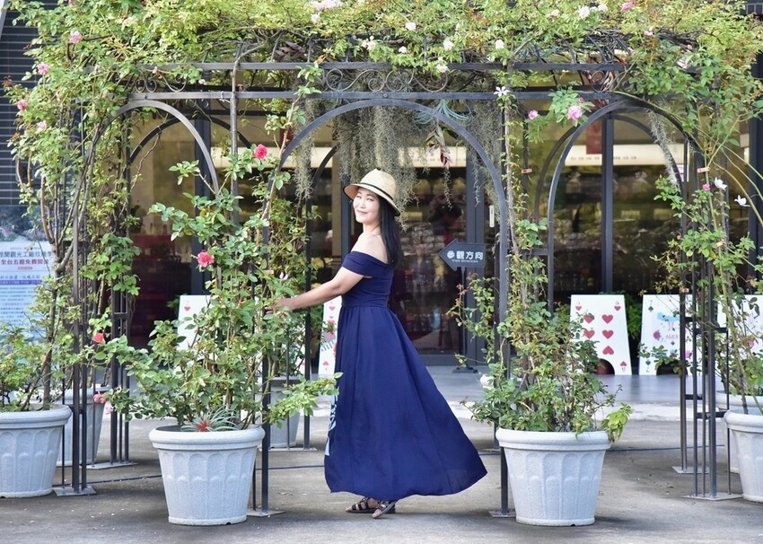 苗栗頭屋鄉|雅聞七里香玫瑰森林 依山型建造為主題的玫瑰花園 雅聞觀光工廠玫瑰季 全台五館免門票免費開放入園|西莉亞玩樂人生 苗栗頭屋鄉|雅聞七里香玫瑰森林 唯一 雅聞觀光工廠