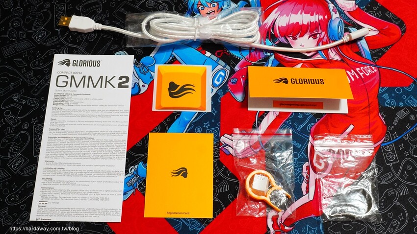 Glorious GMMK 2 Compact 65% RGB模組化機械式鍵盤配件