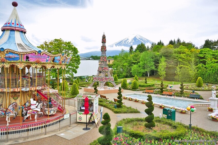 日本【河口湖景點】麗莎與卡斯柏小鎮La vill de Gaspard et Lisa➤很美很美…