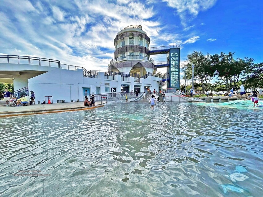 新竹-南寮親子沙灘(南寮兒童挖沙玩水遊憩區)✔免門票✔玩水玩