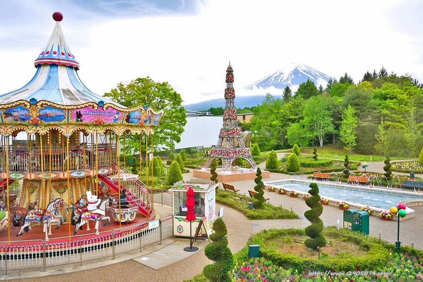 日本【河口湖景點】麗莎與卡斯柏小鎮La vill de Gaspard et Lisa➤很美很美…