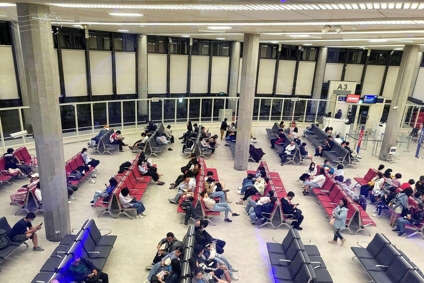 桃園機場候機室