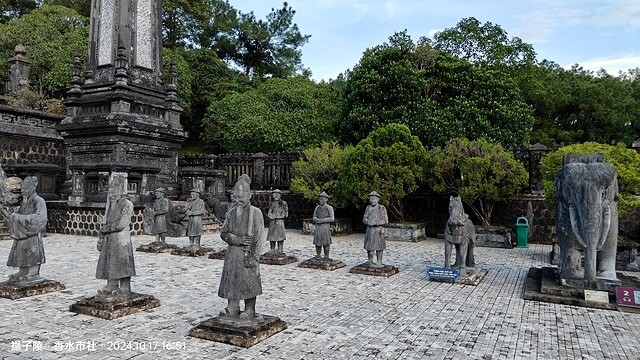 2024 D1✈️桃園機場➯✈️峴港機場➯🚌順化➯📸啟定皇陵