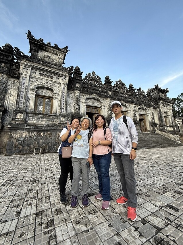 2024 D1✈️桃園機場➯✈️峴港機場➯🚌順化➯📸啟定皇陵
