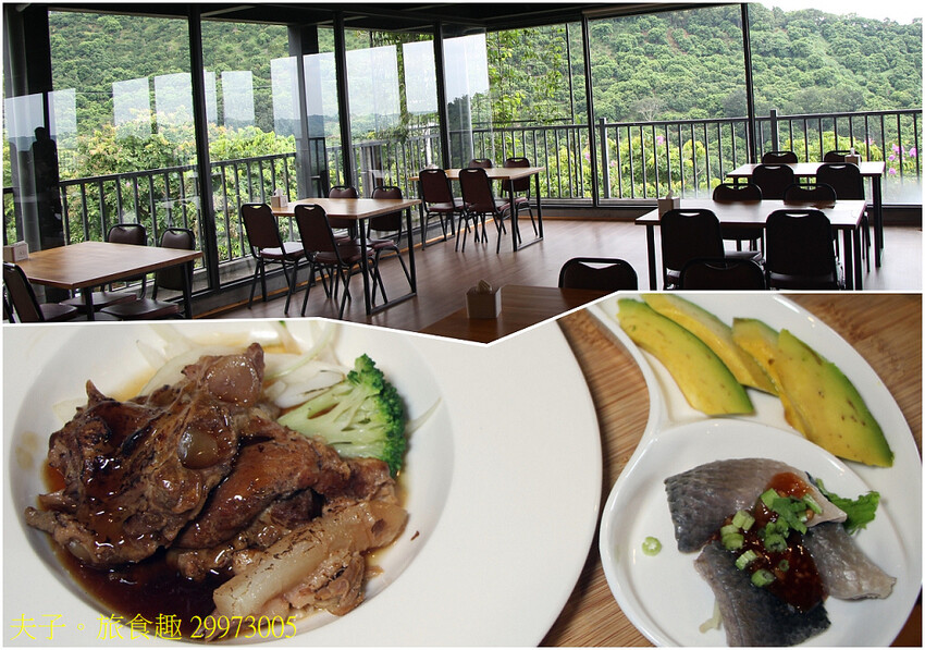 仙湖農場 迎山入目 同框焙灶寮的視野