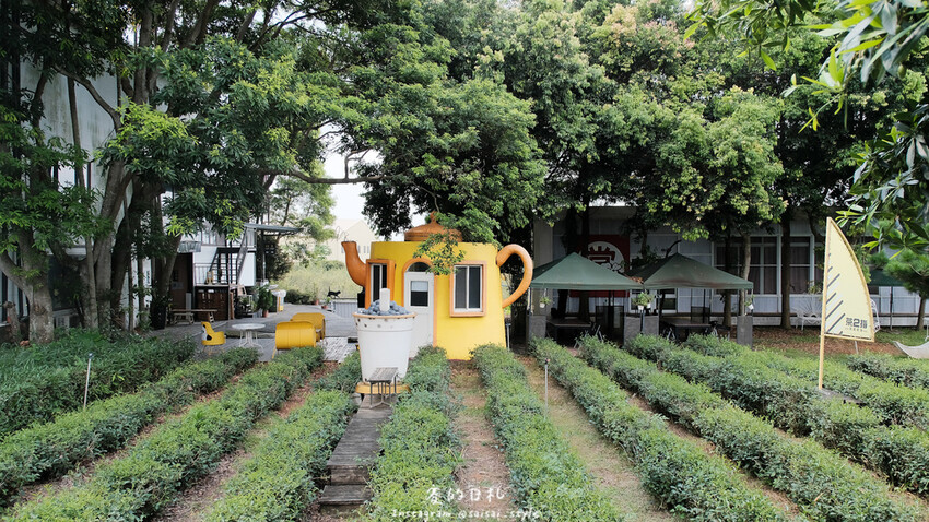 南投縣南投市茶二指故事館｜南投親子景點｜手指與茶的故事，搭配著可愛的園區設計，小朋友來都不願回家！消費滿3000可以