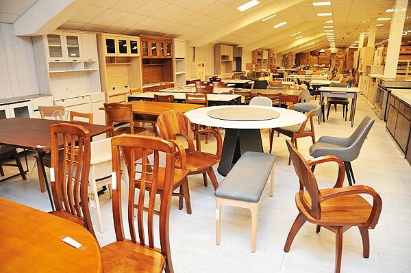 中友家具,台中家具推薦,擁有全台最大3000坪展示空間!品項