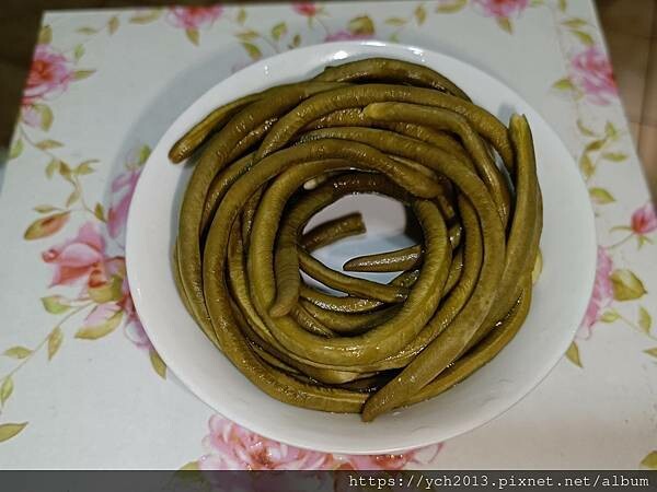 酸豇豆製作及料理