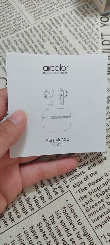 3C| aircolor Pure Air ANC 真無線藍 3C| aircolor Pure Air ANC 真無線藍