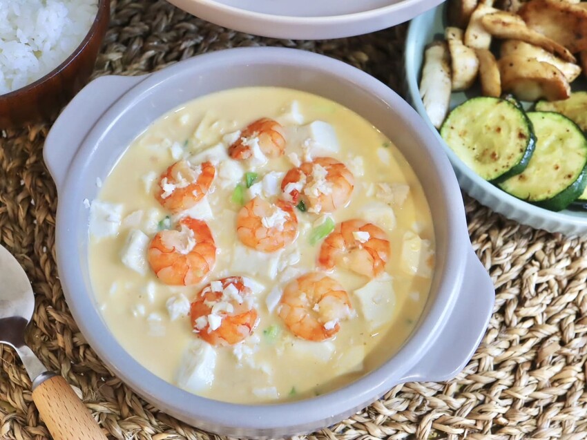 食譜分享|金沙蝦仁豆腐、可樂果蝦鬆-安永鮮物根島蝦仁 – 艾瑞絲的吃貨日常