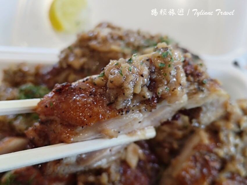 沖繩購物美食一次滿足!Blue Water Shrimp夏威夷餐,兩倍肉量日式和風雞定食。