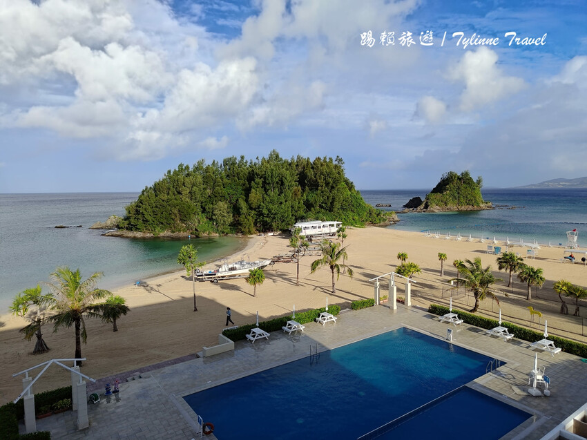 沖繩平價海景飯店「喜璃愈志LCH」每晚不到1500元，私人海灘超享受。