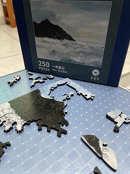 ⭐️⭐️開箱⭐️⭐️｜PIXNET大試用時代X海裡魚木質拼圖-一年高山-Nov. 北大武山｜|生活娛樂|WalkerLand窩客島
