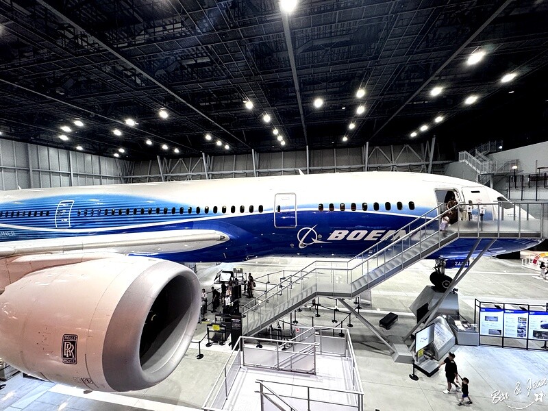 日本名古屋機場必去「Flight of Dreams」波音787展示 波音商店 兒童遊樂全攻略