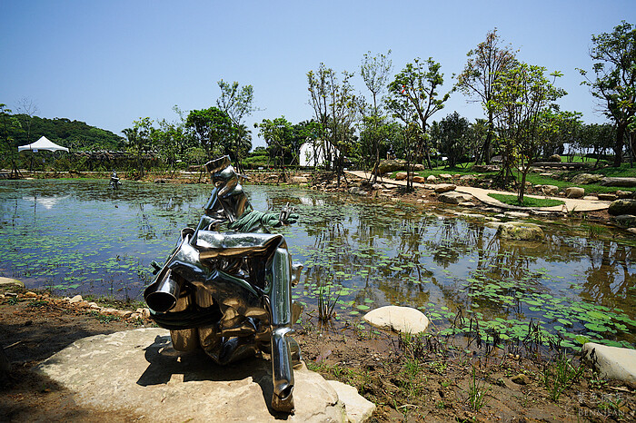 新北金山朱銘美術館一日遊！免費停車藝術公園，親子遊樂區推薦。