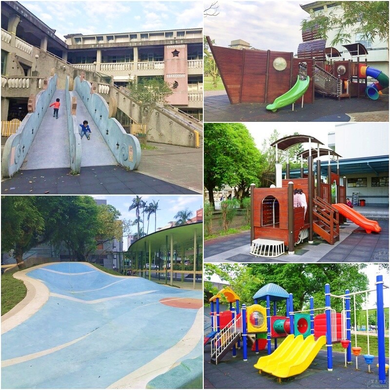 宜蘭縣頭城鎮宜蘭10個特色親子公園》宜蘭19個特色溜滑梯、大碗公溜滑梯、二層樓磨石子溜滑梯，室內外免費玩樂好去處