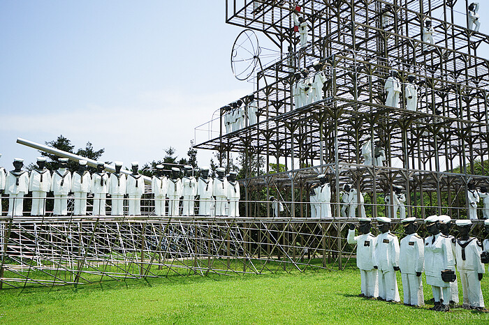 新北金山朱銘美術館一日遊！免費停車藝術公園，親子遊樂區推薦。