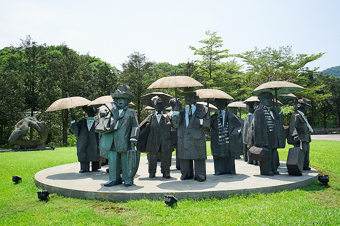 新北金山朱銘美術館一日遊！免費停車藝術公園，親子遊樂區推薦。