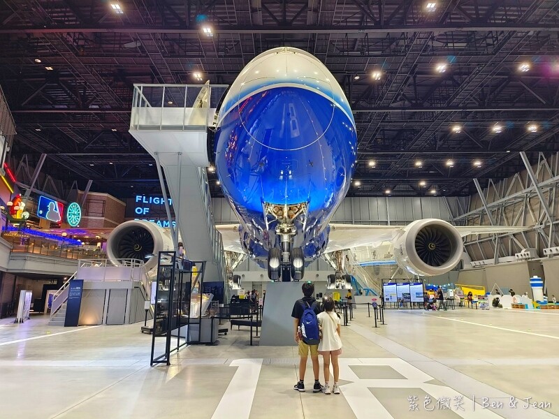 日本名古屋機場必去「Flight of Dreams」波音787展示 波音商店 兒童遊樂全攻略