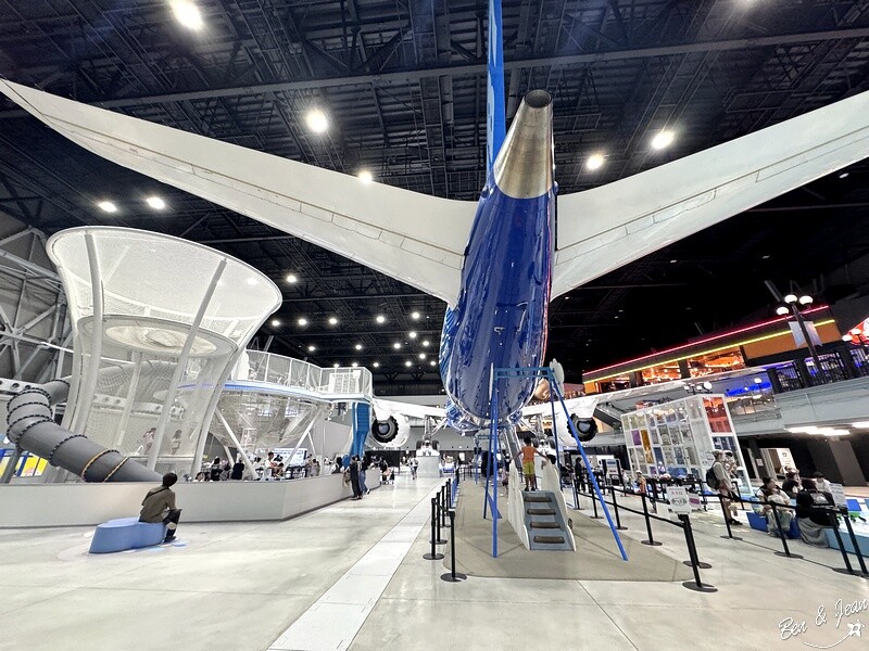 日本名古屋機場必去「Flight of Dreams」波音787展示 波音商店 兒童遊樂全攻略