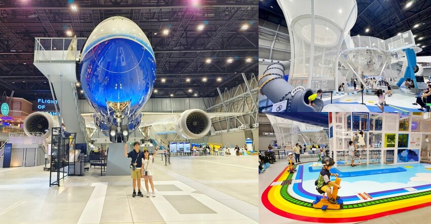 日本名古屋機場必去「Flight of Dreams」波音787展示 波音商店 兒童遊樂全攻略