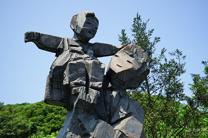 新北金山朱銘美術館一日遊！免費停車藝術公園，親子遊樂區推薦。