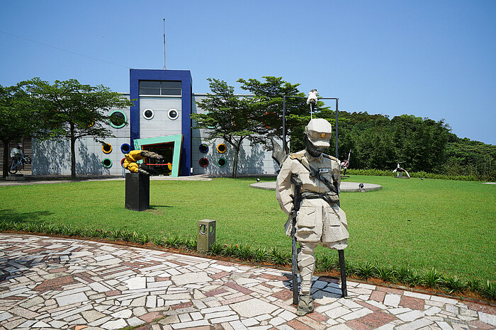 新北金山朱銘美術館一日遊！免費停車藝術公園，親子遊樂區推薦。