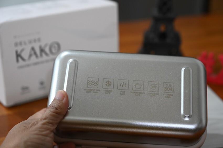 開箱。MASIONS 美心 Deluxe KAKO 卡扣式便當盒、外帶餐盒、分層分隔、可微波！ - 快樂的過每一天