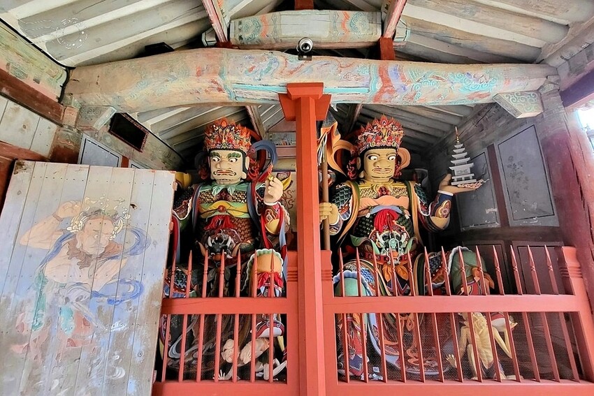 【伽倻山海印寺】天王門 【伽倻山海印寺】天王門