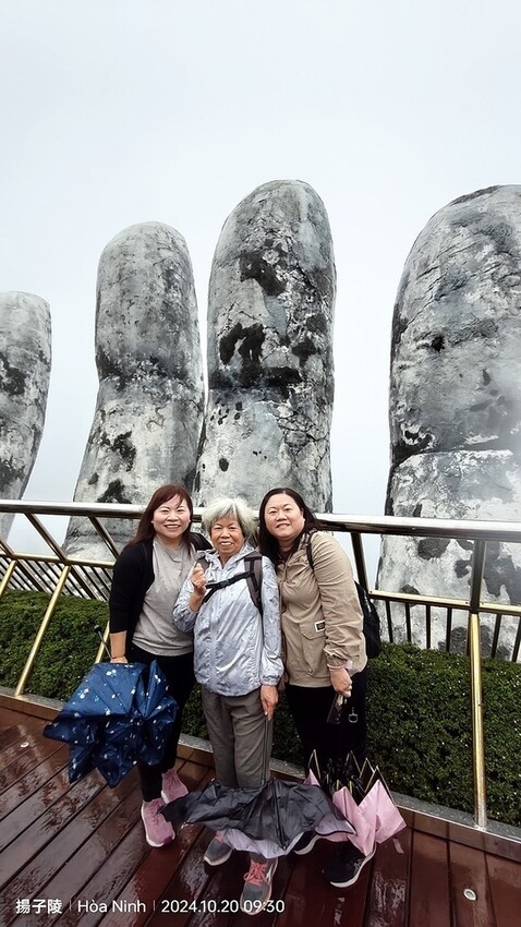 2024越南中越D4 會安➯📸巴拿山纜車|黃金佛手橋➯📸巴拿