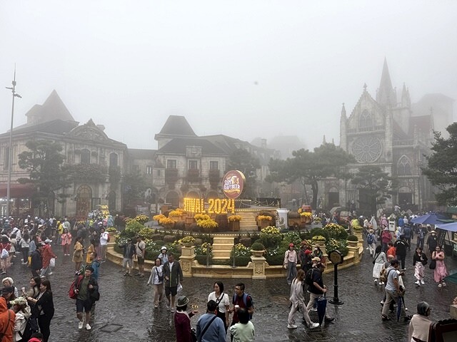2024越南中越D4 會安➯📸巴拿山纜車|黃金佛手橋➯📸巴拿