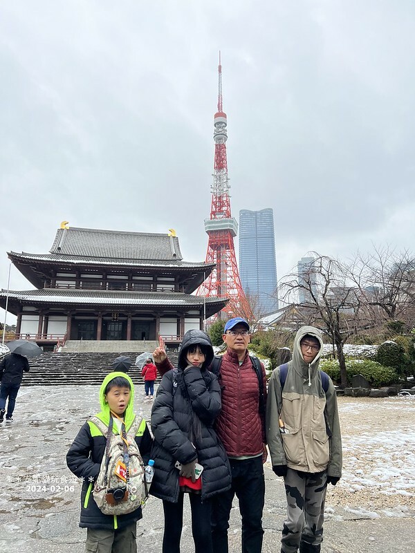 日本【2024日本關東北陸滑雪之旅】與東京鐵塔相呼應｜德川幕府將軍的長眠地．增上寺