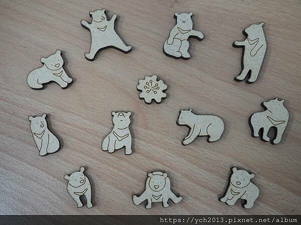 海裡魚木質拼圖/一年高山-Nov.北大武山秋季雲海，不規則拼