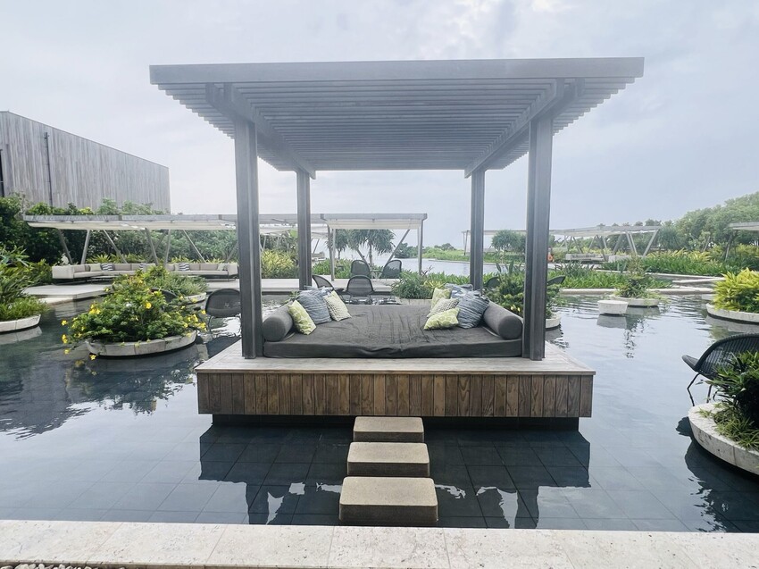 日本沖繩住宿篇：星野集團虹夕諾雅沖繩。無邊際泳池。柔道活動體