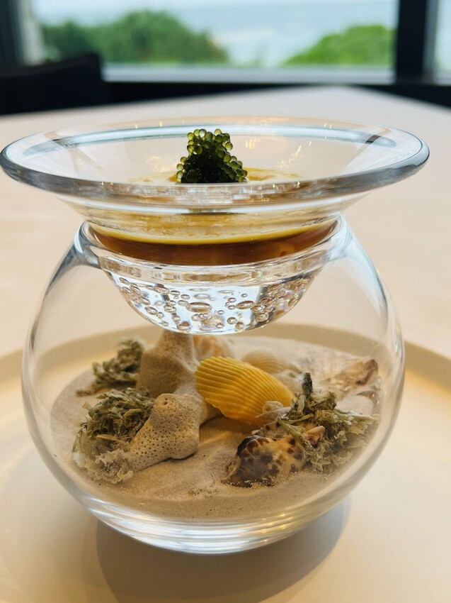 星野虹夕諾雅沖繩餐廳料理介紹:早餐、晚餐。星野Banta Cafe