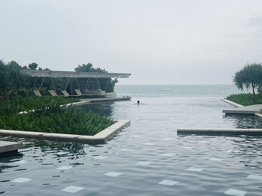 日本沖繩住宿篇：星野集團虹夕諾雅沖繩。無邊際泳池。柔道活動體