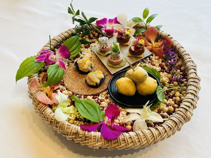 星野虹夕諾雅沖繩餐廳料理介紹:早餐、晚餐。星野Banta Cafe