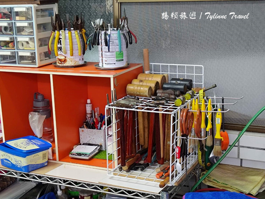 【台南手作】鋼鐵女孩工作室，超精美銀杏書籤吊飾 | 金工、手環戒指多種課程 | DIY手作體驗 | 個人專屬工作室