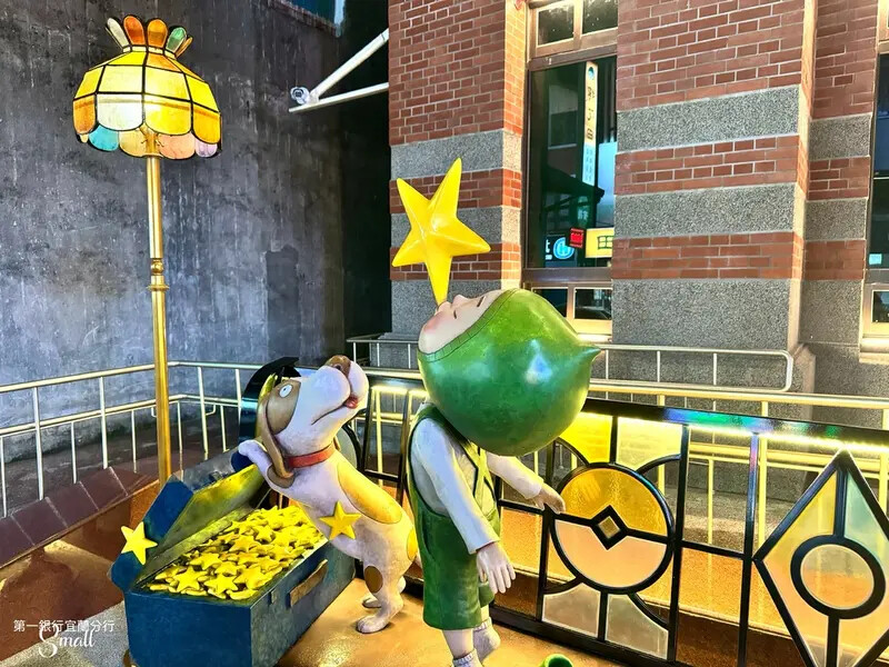 美拍新景點《第一銀行宜蘭分行》銀行古蹟結合幾米藝術打造新的觀