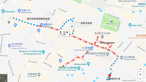 德國_慕尼黑老城區半日遊(卡爾廣場、瑪莉恩廣場、穀物市場)