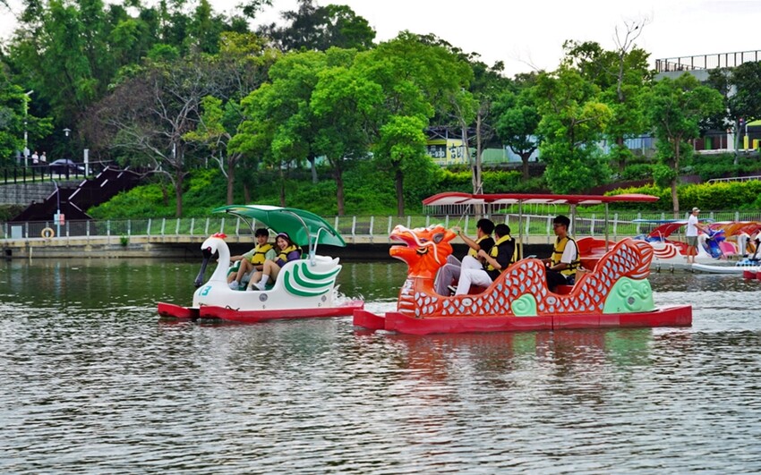 新竹青草湖SUP立槳體驗！天鵝船水上活動 交通資訊 價目表全攻略。