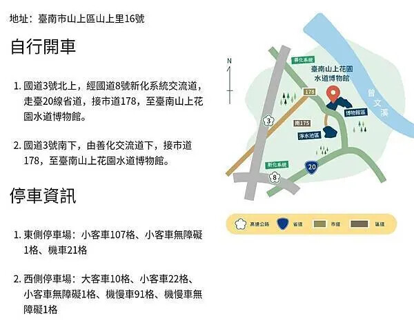 台南山上花園水道博物館!超大園區古蹟與小火車 戲水池,親子景點推薦。