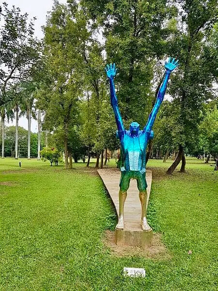 台南山上花園水道博物館!超大園區古蹟與小火車 戲水池,親子景點推薦。